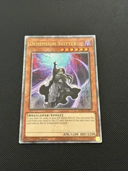 Yugioh Dimension Shifter RA01-EN014 Quarter Century Secret Rare 1st Ed NM - Image 1