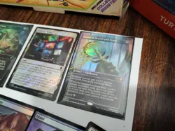 TMNT Pizza Bundle Promo, Food Chain, Sword Of Hearth, & 5 Foil MtG Pizza Lands - Image 5