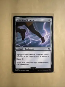 MTG Lightning Greaves WHO 0243 U NM Regular - Image 2