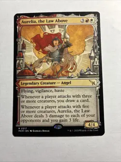 Aurelia, the Law Above Showcase 0317 Murders at Karlov Manor MTG + Bonus Rare!!! - Image 1