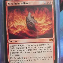 Magic the Gathering/Final Fantasy Nibelheim Aflame Mythic Regular NM - Image 1