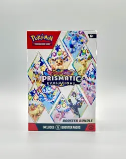 Pokemon TCG Prismatic Evolutions Booster Bundle Sealed New - Image 1
