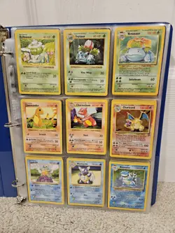 Original Pokemon Complete 151/150 Base 35x Holos 1st Shadowless Vintage SWIRLS - Image 1