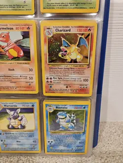 Original Pokemon Complete 151/150 Base 35x Holos 1st Shadowless Vintage SWIRLS - Image 2