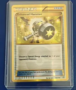 2 Pokemon TCG Secret Rares Energy Switch 109/108 & Enhaced Hammer 162/160 NM - Image 2