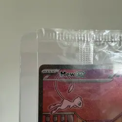 Mew EX SVP 053 Pokemon TCG Scarlet Violet 151 UPC Black Star Promo (SEALED) - Image 3
