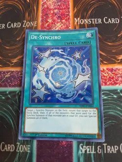 Yugioh De-Synchro HISU-EN044 Super Rare 1st Edition Near Mint - Image 1