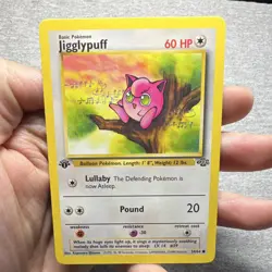 Pokemon Jigglypuff 1st Edition Jungle 54/64 60 HP Common Regular English 1999 - Image 1