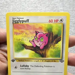 Pokemon Jigglypuff 1st Edition Jungle 54/64 60 HP Common Regular English 1999 - Image 2