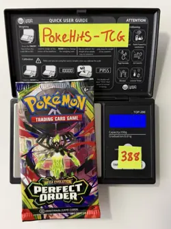 (VERY HEAVY)🔥 22.63g Pokemon TCG Perfect Order Booster Pack Factory Sealed✅ - Image 1