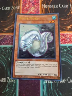 Yugioh White Moray BLLR-EN018 Ultra Rare 1st Edition Near Mint - Image 1