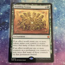 Doubling Season (REGULAR) x1 - MTG Foundations FDN #216 - Image 1