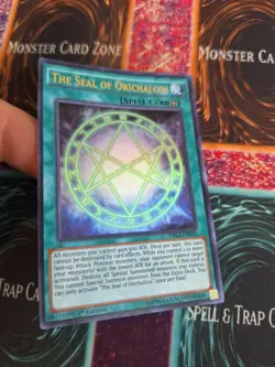 Yugioh The Seal of Orichalcos DRL3-EN070 Ultra Rare 1st Edition Near Mint - Image 2