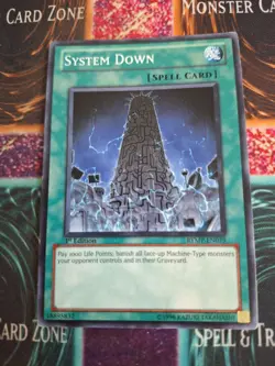 Yugioh System Down RYMP-EN079 Common 1st Edition Lightly Played - Image 1