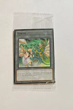 Yu-Gi-Oh! Luna & Ancient Fairy Dragon - Token #TKN5-EN023 Super Rare (NM) Sealed - Image 1