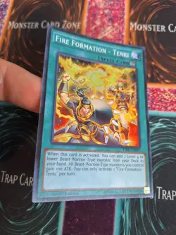 Yugioh Fire Formation - Tenki THSF-EN057 Super Rare 1st Edition Near Mint - Image 2