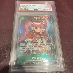 2025 ONE PIECE PROMOS ILLUSTRATION BOX VOL.4 #034 PERONA PSA 10 - Image 1