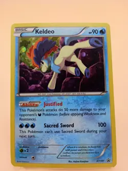 Keldeo - XY191 Promo XY Promos LP Pokemon Card - Image 1