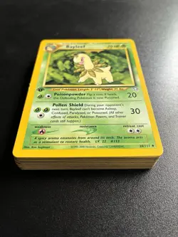 First edition Neo Genesis Pokemon Cards Bundle Mixed Conditions WOTC - Image 1