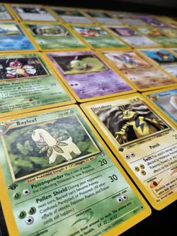 First edition Neo Genesis Pokemon Cards Bundle Mixed Conditions WOTC - Image 3