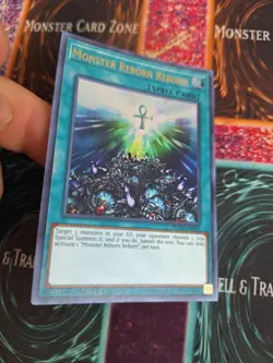 Yugioh Monster Reborn Reborn FLOD-ENSP1 Ultra Rare Limited Near Mint - Image 2