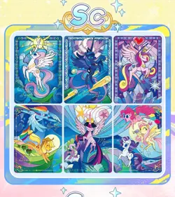 Kayou My Little Pony Moon 4 Collectible Cards - Chinese Version - Image 3