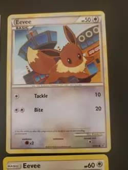 Eevee Lot of 7 Pokemon Cards TCG - Image 4