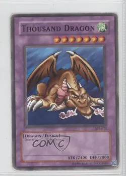 Thousand Dragon Unlimited YuGiOh Starter Deck Joey #SDJ-023 2003 READ - Image 1