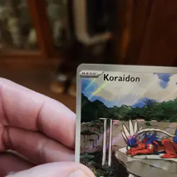 Koraidon 014 Sv: Scarlet & Violet Promo Cards Holo GRADER great FLIP! - Image 4