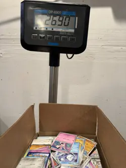 27 lbs Pokemon Bulk Lot | 6k plus cards | w/Holos | No Energy or Code Cards - Image 1