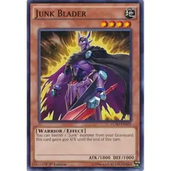 Junk Blader LC5D EN025 - YuGiOh Card - Common - 1ST EDITION - NM - Image 1