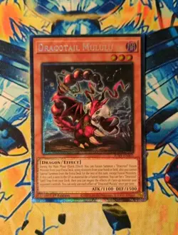 Dracotail Mululu - JUSH-EN005 Collector''s Rare - YuGiOh Justice Hunters - Image 1