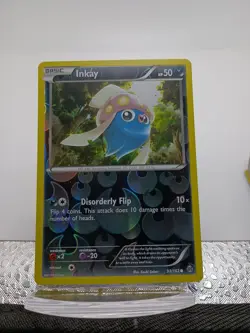 2015 pokemon Breakthrough reverse holo Inkay 93/162 - Image 1