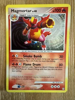 Magmortar - 12/123 - Holo Rare Mysterious Treasures Pokemon LP - Image 1