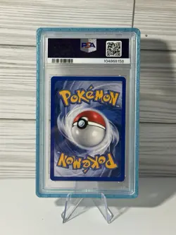 2001 Pokemon Neo Discovery Politoed Holo #8 PSA 8 SUN SWIRL - Image 2