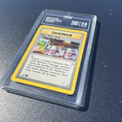 Pokemon Moo-Moo Milk 101/111 Neo Genesis 1st Edition Trainer TAG Graded 7.5 Card - Image 3