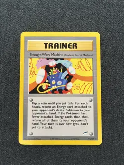 Pokemon Thought Wave Machine (Rocket's Secret Machine) Rare Neo Destiny 096/105 - Image 1