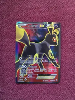 Pokemon Umbreon EX Full Art Ultra Rare Holo Fates Collide 119/124 Card - Image 1