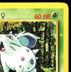 Nidoran 57/64 Pokemon Jungle English Ink Error Misprint - Image 2