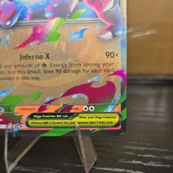 Pokemon TCG Mega Charizard X ex 013/094 Double Rare Holo 360HP English - Image 4