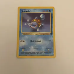 Squirtle Common Team Rocket Pokemon Unlimited 1999-2000 WOTC 68/82 LP - Image 2