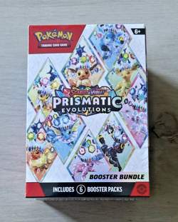 Pokemon TCG Factory Sealed Scarlet & Violet Prismatic Evolutions Booster Bundle - Image 1