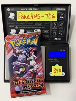 (HEAVY)🔥22.40g Pokemon TCG Destined Rivals Booster Pack Factory Sealed✅ - Image 1