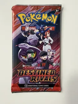 (HEAVY)🔥22.40g Pokemon TCG Destined Rivals Booster Pack Factory Sealed✅ - Image 2