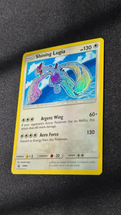 2017 Pokemon Black Star Promo #SM82 Shining Lugia - Image 3