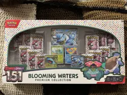 Pokemon Blooming Waters Premium Collection Scarlet & Violet 151 - Image 1