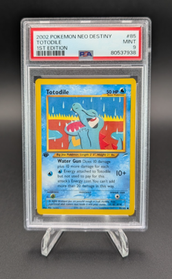 Totodile 2002 Pokemon Neo Destiny 1st Edition #85 PSA 9 - Image 1