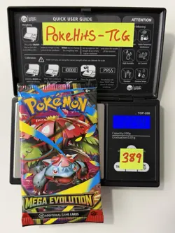 (HEAVY)🔥 22.44g Pokemon TCG Mega Evolution Booster Pack Factory Sealed✅ - Image 1