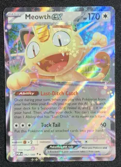 Pokemon TCG - Double Rare Meowth ex 062/088 - Perfect Order - Near Mint - Image 1