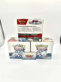 Pokemon TCG: Scarlet & Violet Stellar Crown Sealed Booster Box (CASE FRESH) - Image 3
